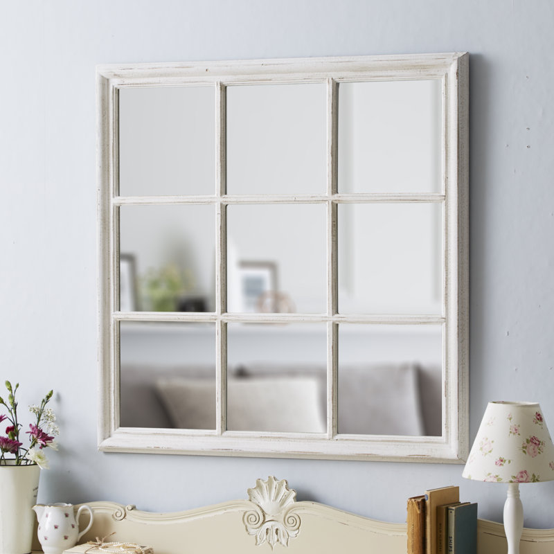 dCor design Square Window Wall Mirror & Reviews Wayfair.co.uk